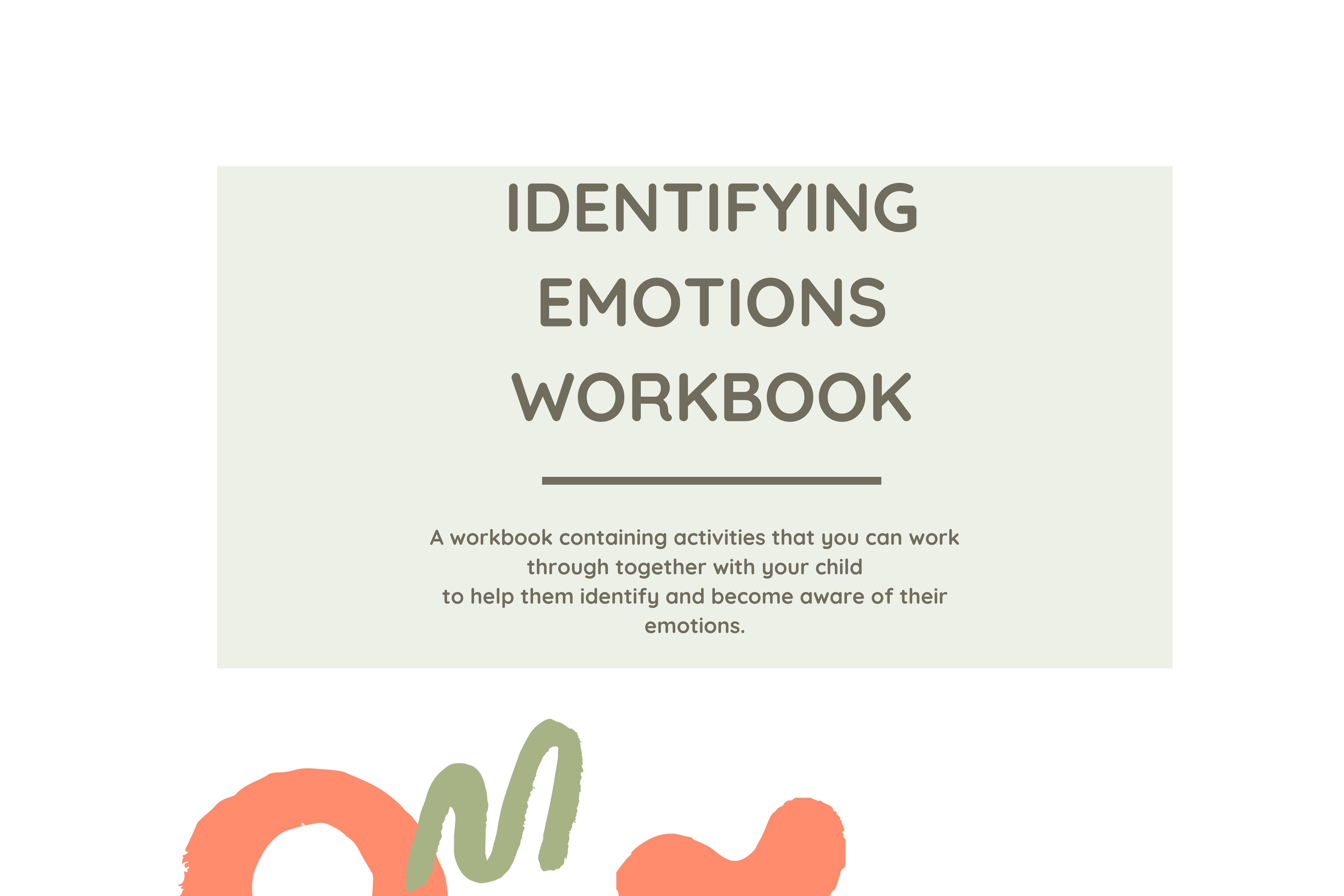 Identifying Emotions Workbook